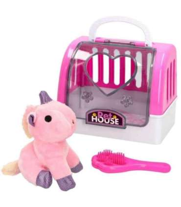 WOOPIE Transporter Domek dla Jednorożca Zestaw do Pielęgnacji