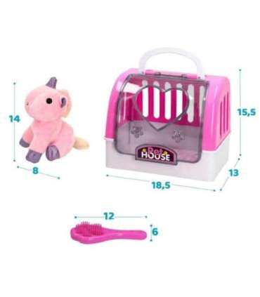 WOOPIE Transporter Domek dla Jednorożca Zestaw do Pielęgnacji