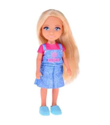 WOOPIE ROYAL Lalka Niki Zestaw z Koniem Samochodem i Przyczepą