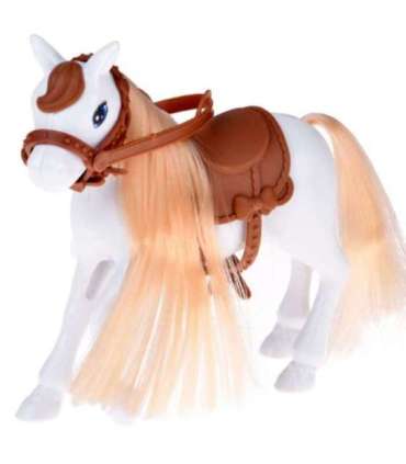 WOOPIE ROYAL Lalka Niki Zestaw z Koniem Samochodem i Przyczepą