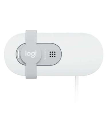 Logitech Brio 100 Full HD Webcam, 2 MP, FHD 1080p, 58°, USB, Off-White