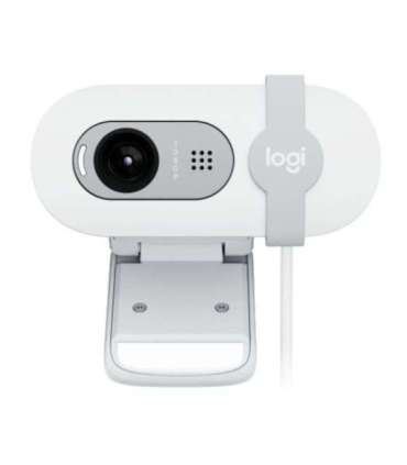 Logitech Brio 100 Full HD Webcam, 2 MP, FHD 1080p, 58°, USB, Off-White