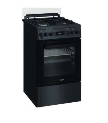 Whirlpool Cooker W5G8LMSWTA Hob type Gas Oven type Electric Anthracite Width 50 cm Depth 60 cm 60 L