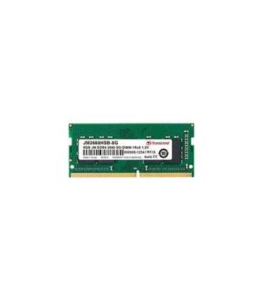 Transcend JM2666HSE-16G JetRam Memory, 16GB, DDR4, 2666 Mhz, SO-DIMM, 1Rx8, 2Gx8, CL19, 1.2V