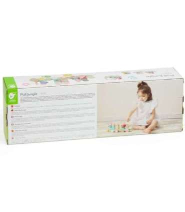 CLASSIC WORLD Montessori puidust röövikurongi pusle