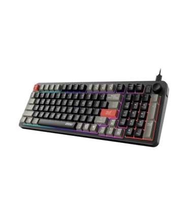 MSI FORGE GK110 US Gaming keyboard Wired US Black USB 2.0 Membrane