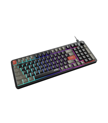 MSI FORGE GK110 US Gaming keyboard Wired US Black USB 2.0 Membrane