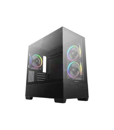 Deepcool CG380 3F MIDI TOWER CASE, Black