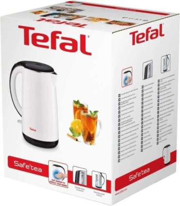 TEFAL KO260130 Standard kettle 2400 W 1.7 L Stainless steel 360° rotational base White