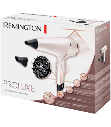 Remington Hair dryer ProLuxe AC9140 2400 W Number of temperature settings 3 Ionic function Diffuser nozzle |