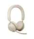 Jabra Evolve2 65 UC Stereo Link380c - wireless over-ear headphones, beige
