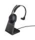 Jabra Evolve2 65 USB-C UC Chrg stand Mono - Black