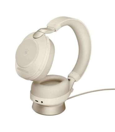 Jabra Evolve2 85 - Link380c MS Stereo Stand, Beige