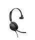 Jabra Evolve2 40 MS Mono USB-C - wired over-ear headphones, black