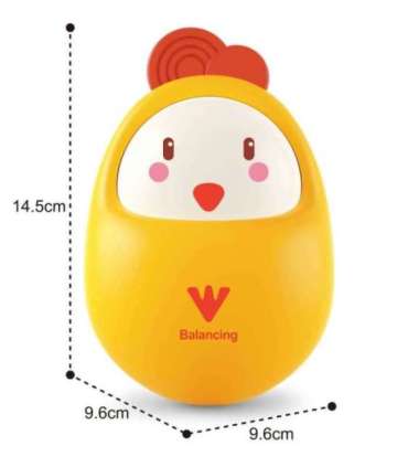 WOOPIE BABY Ванька-встанька цыплёнок с мелодиями