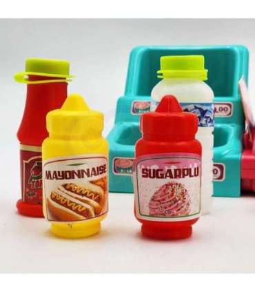 WOOPIE магазинная касса с полкой и аксессуарами, розовая