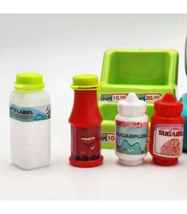 WOOPIE касса для магазина с полкой DINO, синяя