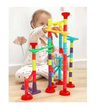 WOOPIE Kulodrom Tor Kulkowy Zestaw Spirala 113 el.