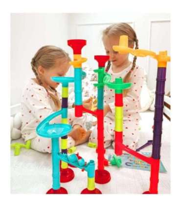 WOOPIE Kulodrom Tor Kulkowy Zestaw Spirala 113 el.