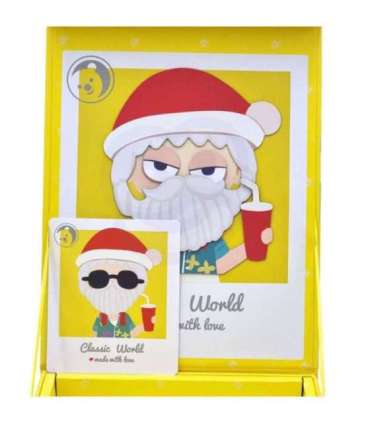 CLASSIC WORLD Układanka Magnetyczna Moda Zdjęcia Chłopcy 32 el.