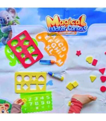 WOOPIE Mata Wodna do Malowania Safari Literki Cyferki