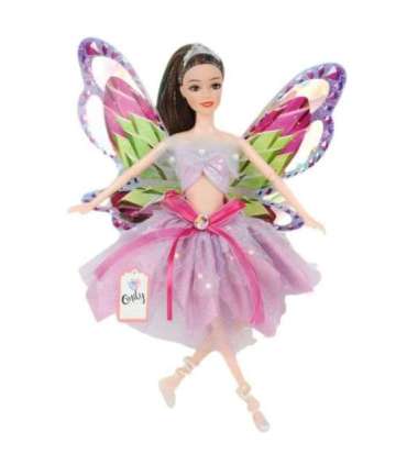 WOOPIE ROYAL Lalka Emi Wróżka z Kolorowymi Skrzydłami i Balonami