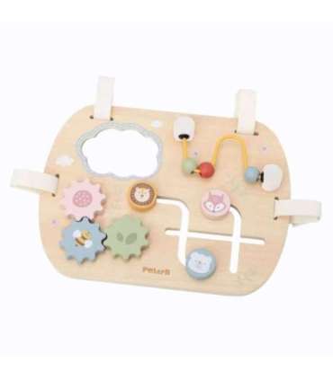 VIGA Drewniana Tablica Manipulacyjna Wielofunkcyjna