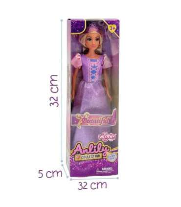 WOOPIE ROYAL Lalka Modowa LILY Piękna Księżniczka z Koroną