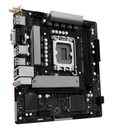 Mainboard|ASROCK|Intel H810|LGA 1851 (Socket V1)|micro ATX|RAM DDR5-SDRAM|2xSlots|Wi-Fi Yes|Bluetooth Yes|1xNumber of M.2 (M)