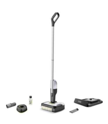 Vacuum Cleaner|KARCHER|dry&wet|Electric broom|Grey/White/Black|Bagless|Battery| 2.3 kg|1.056-200.0