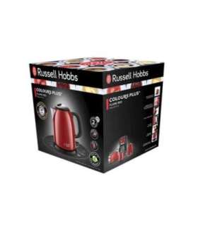 Russell Hobbs Kettle Colours Plus + Mini Flame 1l red 24992-70 2499270 (24992-70)