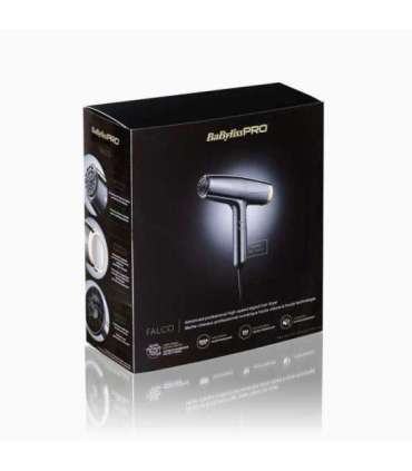 BaByliss Falco BAB8550E Professional Hair Dryer 2000 W Black