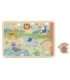 TOOKY TOY Drewniane Interaktywne Puzzle Zwierzątka