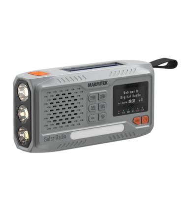 Marmitek RESQ 100 outdoor radio, Gray Marmitek