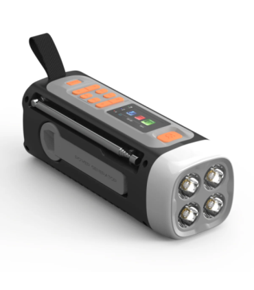 Marmitek RESQ 200 outdoor radio, Black Marmitek