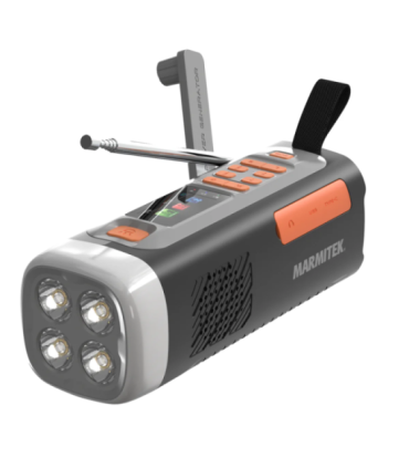 Marmitek RESQ 200 outdoor radio, Black Marmitek