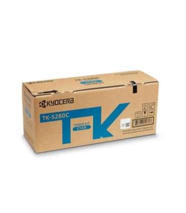 Kyocera Toner TK-5280C TK5280C Toner-Kit TonerKit Cyan (1T02TWCNL0)