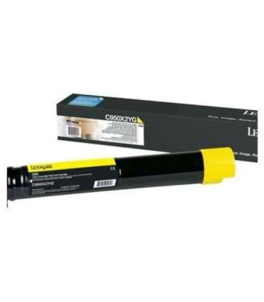 Lexmark Cartridge Yellow Gelb (C950X2YG)