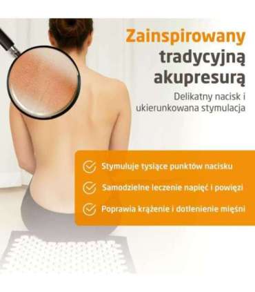 Medisana MM 100 acupressure mat with heating function