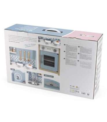 VIGA PolarB puidust köök tarvikutega, hõbe - sinine