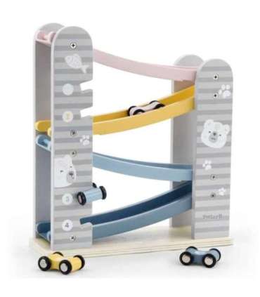 VIGA PolarB puidust liuglaud mänguautodele - võidusõidurada