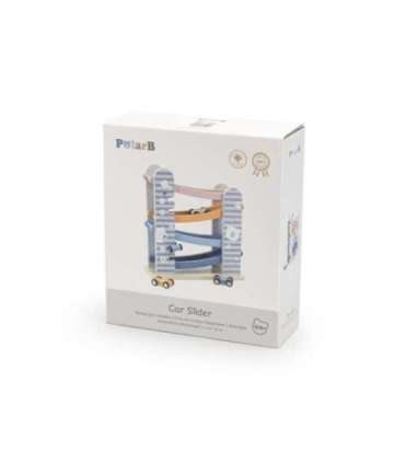 VIGA PolarB puidust liuglaud mänguautodele - võidusõidurada