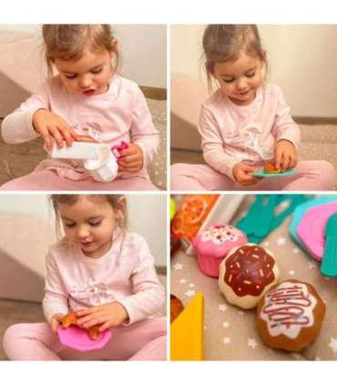 WOOPIE väikese kondiiteri komplekt, maiustused ja magustoidud ämbris, 40 osa