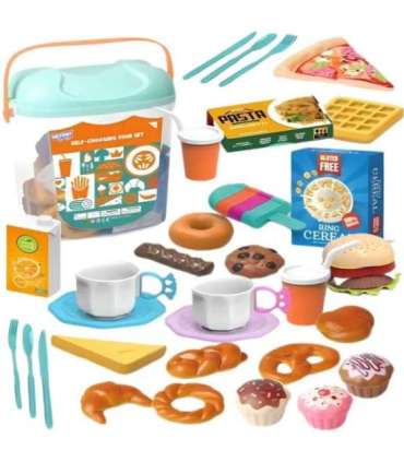 WOOPIE väikese kondiiteri komplekt, maiustused ja magustoidud ämbris, 40 osa