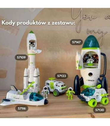 WOOPIE Interaktywny Łazik Kosmiczny Space Set
