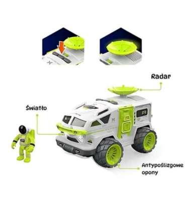 WOOPIE Interaktywny Duży Łazik Kosmiczny Space Set