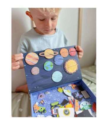 TOOKY TOY Układanka Magnetyczna Kosmos Puzzle
