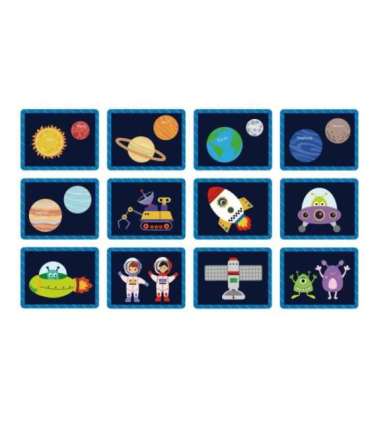 TOOKY TOY Układanka Magnetyczna Kosmos Puzzle