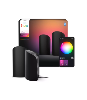 Philips Hue Play wall washer 2-pack black EU/UK|Philips Hue
