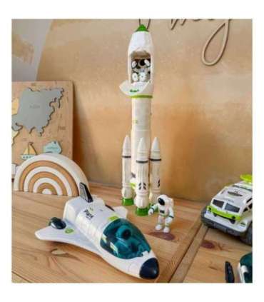 WOOPIE Zestaw Kosmiczny Prom i Łazik Space Set